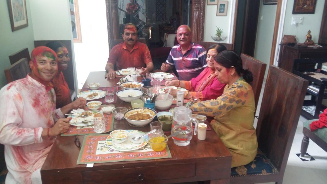 Aura Homestay Royal Villa Jaipur Exteriör bild